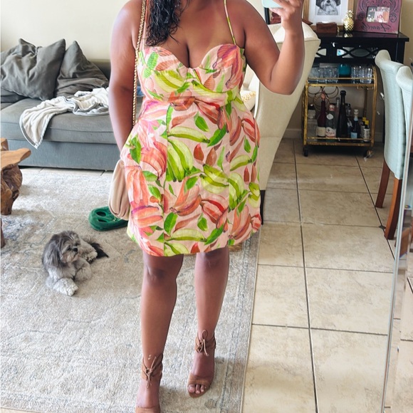 Farm Rio Mini Banana Dress - Picture 4 of 5